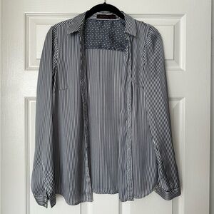 WORN TWICE Limited Striped Blouse